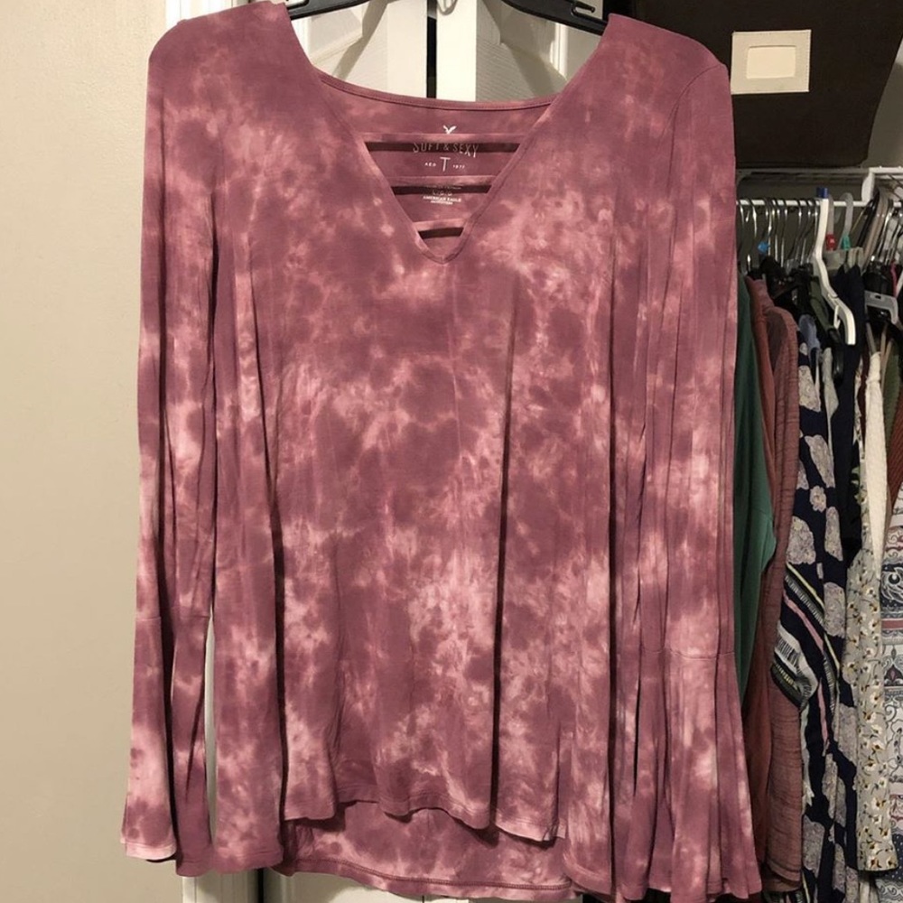 American Eagle Bell Sleeve top